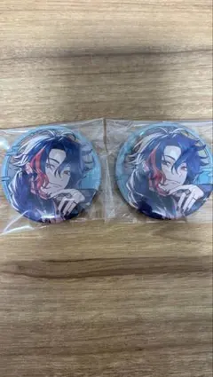 魁星　缶バッジ　2個　2周年　和装