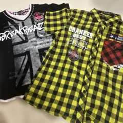 男の子　Tシャツ　半袖シャツ　2枚セット　150㎝
