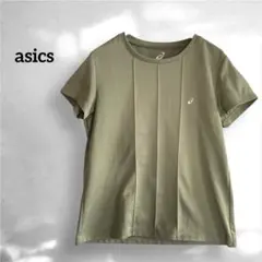 アシックス Tシャツ 半袖 ロゴ刺繍 ランニング ウィメンズ スポーツウェア