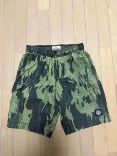 STONE ISLAND カモ柄ナイロンショーツ M テック系ストーンアイランド