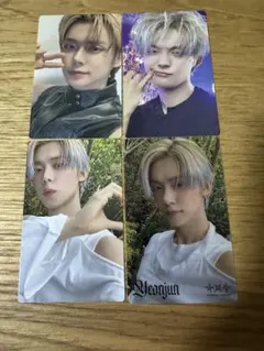 TXT ヨンジュン Starkissed フォトカ盤コンプ クリアカードセット