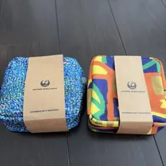 JAL機上用品 Heralbony 旅行收納包✖️2個 非賣品 未使用品