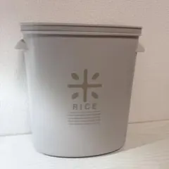 キッチン用品　3点セット　米びつ 5kg ざるセット　カトラリースタンドのサムネイル