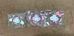 サンリオキャラクターズ アクリルキーホルダー　ラテクマバージョン 3点