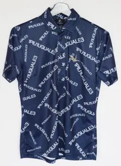 1PIU1UGUALE3 GOLF レディース 半袖ポロシャツ ネイビー　Ⅲのサムネイル