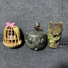 魔女の宅急便　ジジ　風の谷のナウシカ　巨神兵　フィギュア セット 3体