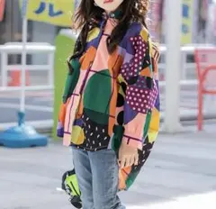 ヒップホップ ダンス 長袖シャツ 120cm