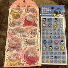 ハローキティ たまごっち　シールセット