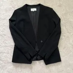 UNTITLED 濃紺ノーカラージャケット サイズ1