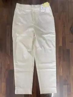 【未使用】ROPE PICNIC テーパードパンツ　白　レディース　カジュアル