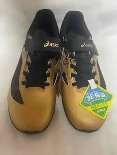 asics スニーカー　LAZERBEAM SI-MG ゴールド/ブラック