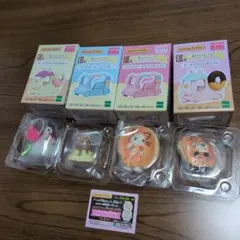 ⑦シルバニアファミリー　キラキラくじ　E賞　コンプリートセット　G賞