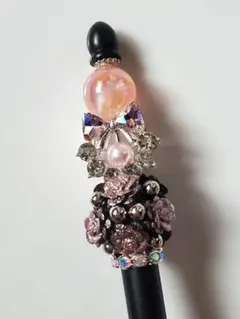 カスタムボールペン カスタムタッチペン フラワー リボン