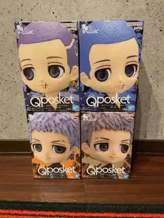 Q posket 三ツ谷隆　柴八戒　4体セット