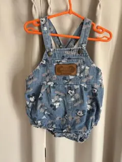 バースデー futafuta ミッキー柄　ロンパース　80cm