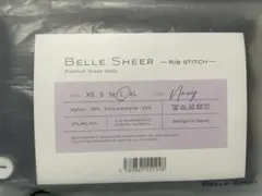 BELLE SHEERのネイビー　Lサイズ