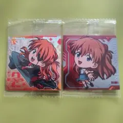 エヴァンゲリオン　ウェハースシール　アスカ 2枚