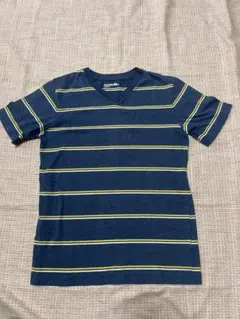 ギャップキッズ　Vネック ボーダー Tシャツ 150サイズのサムネイル