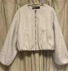 ZARA ソフトボンバージャケット