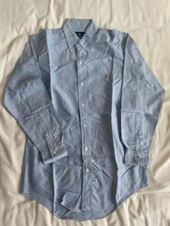 ラルフローレン　コットンシャツ　ブルー