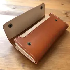 新型ジムニーサンバイザーカバー◇キャメル、ステッチ白・刻印筆記体
