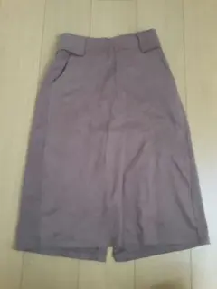 マジェスティックレゴン　ブラウン 膝丈タイトスカート