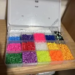 アイロンビーズセット 多色 収納ケース付き