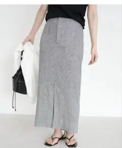 SLOVE IENA リネン　スカートのサムネイル