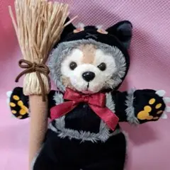 黒猫ダッフィー　復刻版　ぬいば