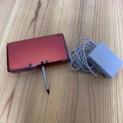 Nintendo 3DS レッド 本体、充電器付