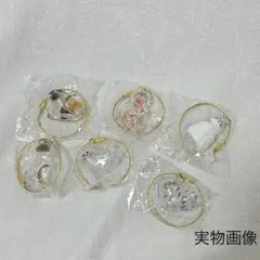 うちの子のけだまだま 6個セット キーホルダー 猫 猫の毛入れ コンプリート