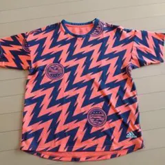 adidas 稲妻模様 Tシャツ 160