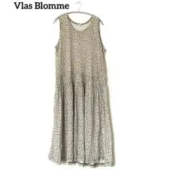 Vlas Blomme コルトレイクリネン フラワープリント 総柄 ワンピースのサムネイル