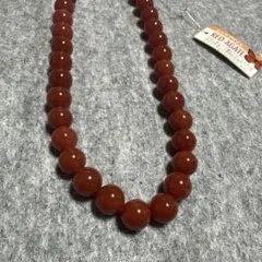 レッドアゲート ネックレス 天然石