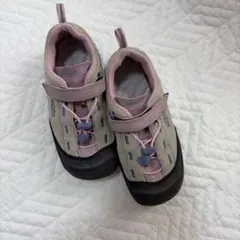 KEEN ジャスパー　キッズ　18.5cm ベージュ/ピンクのサムネイル