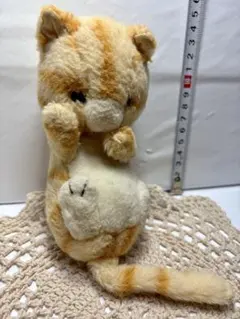 昭和レトロ プチ・アムール ネコ ぬいぐるみ バンダイ - メルカリ