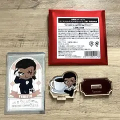 【名探偵コナンカフェ2025】ミニアクリルスタンドB ステッカー 大和敢助