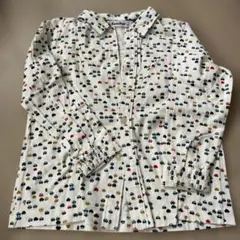 familiar 車柄 長袖シャツ 110サイズ