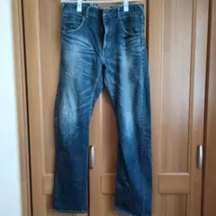 ♪お値下げ♪Right-on バックナンバー ストレートデニム 36 ブルー