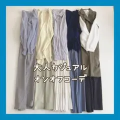 大人カジュアル×オンオフ まとめ売り コーデ売り レディース服 L、F中心 秋服