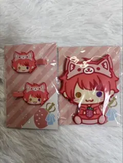 すとぷり 莉犬くん あにまるしりこんみらー ヘアクリップ