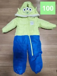 新品　100　リトルグリーンメン　ジャンプスーツ　トイストーリー　スノージャンプ
