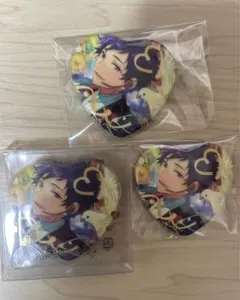 あんさんぶるスターズ！！ 伏見弓弦 ハート缶バッジ 2種セット - メルカリ