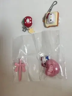 にゃんにゃんにゃんこ にゃんこバーガー ボールチェーン キーホルダー
