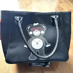 ✨希少✨タンタ TANTA レザー スワロフスキー トート バッグ - メルカリ