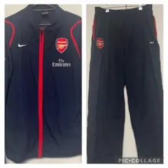 Nike Arsenal ウィンドブレーカー Lサイズ　上下