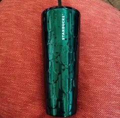 ♡日本未発売♡新品未使用 アメリカ スターバックス 限定 鱗グリーンタンブラー