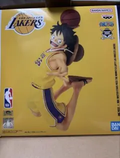 NBA LAKERS レイカーズ ルフィ フィギュア ワンピースベースショップ