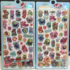 海外限定販売⚡️正規品　ズートピア硬い立体シール　ボンボンドロップシール