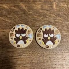 サンリオ　刺繍缶バッジ